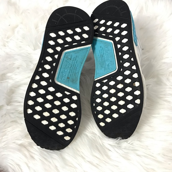 Adidas NMD XR1 Cyan size 9 with Box - Picture 7 of 7